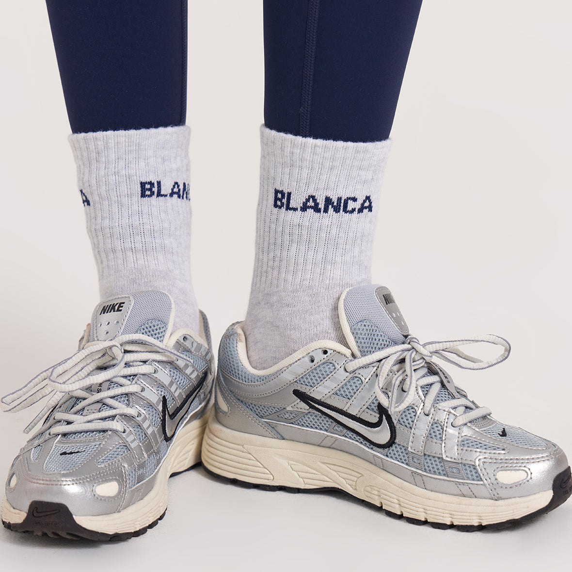 Socks- Marl Grey, Navy