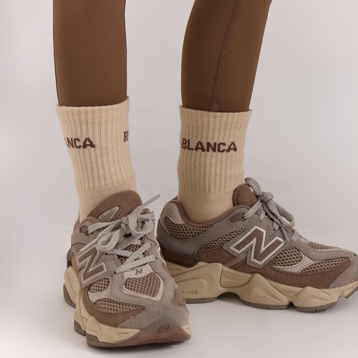 Socks- Cream, Mocha