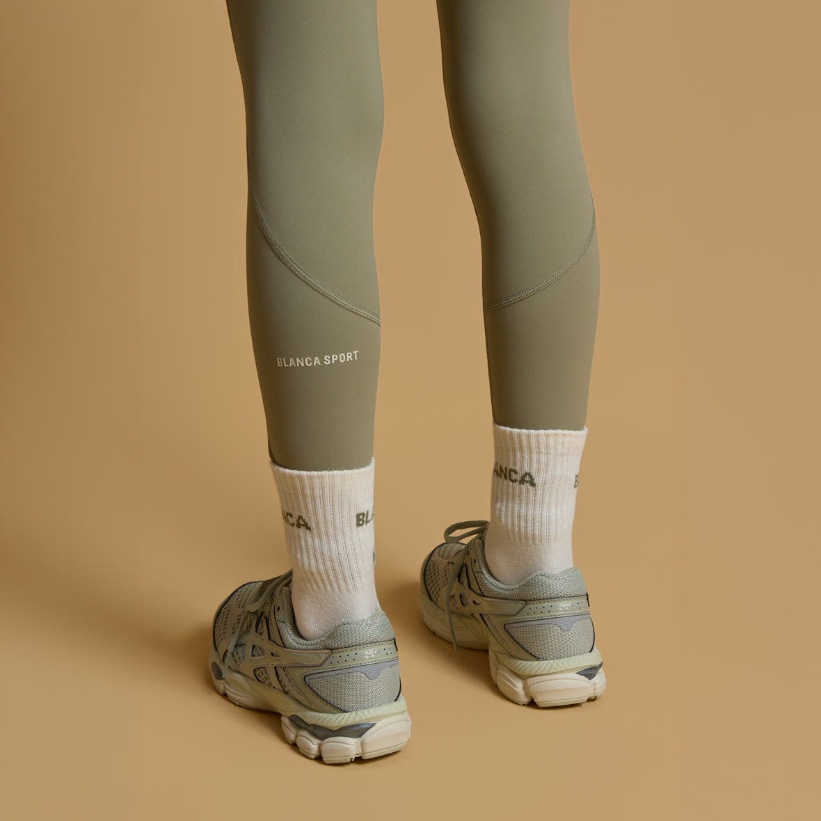 Socks- Light Cream, Khaki