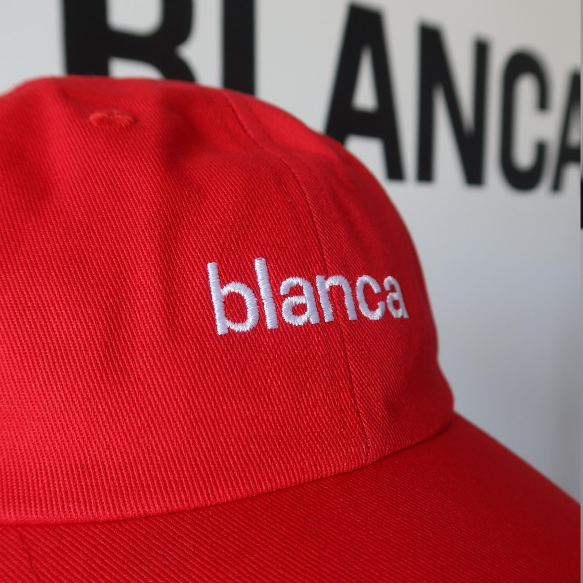 Blanca Dad Cap - Red