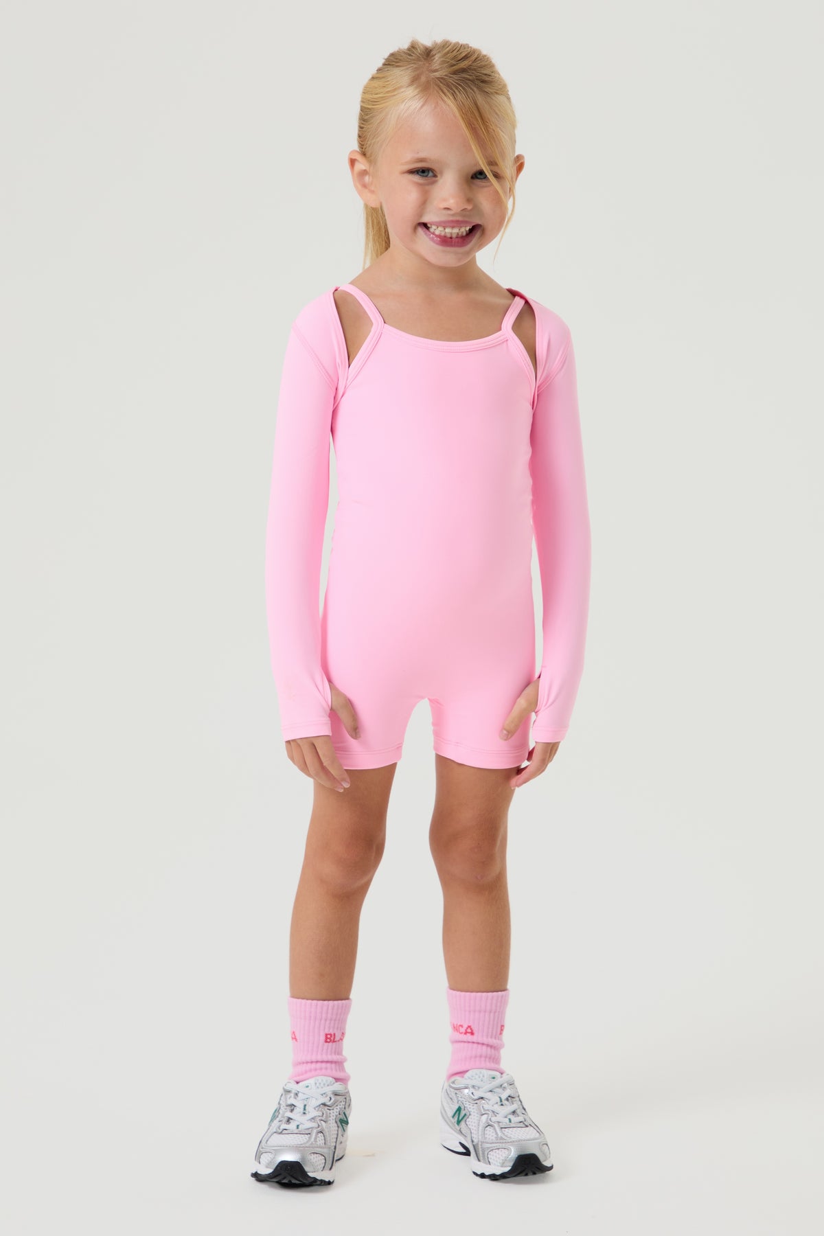 Stretch Shrug, Bubblegum Pink - Younger Girls
