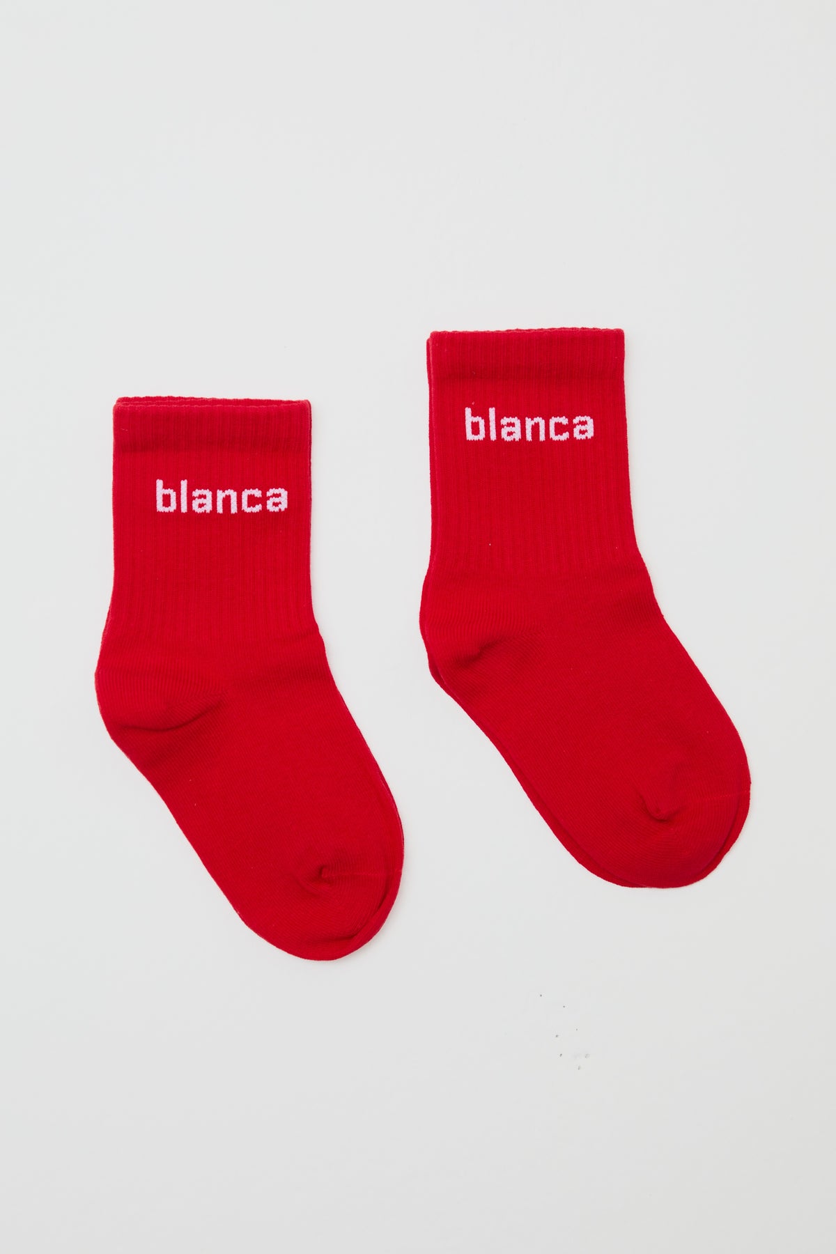 Socks, Red-White