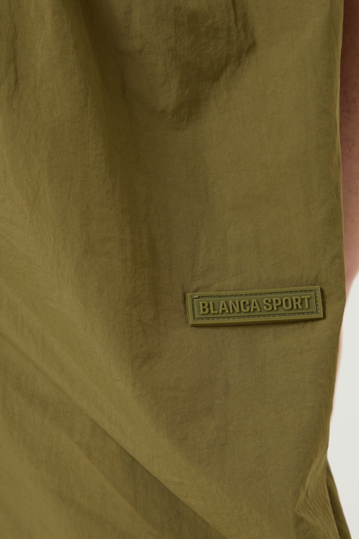 Unisex Nylon Cargos, Dark Olive - Older Girls