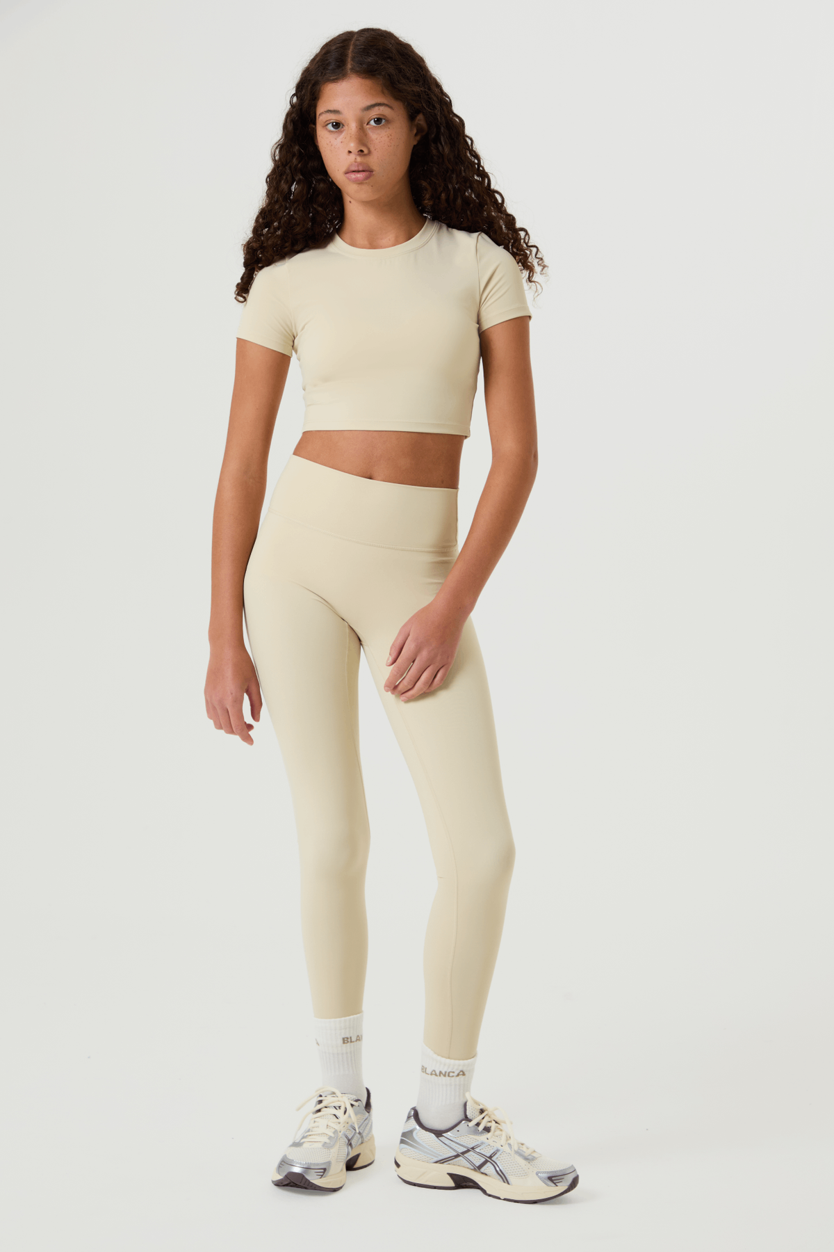 Active Set- Light Beige - Older Girls