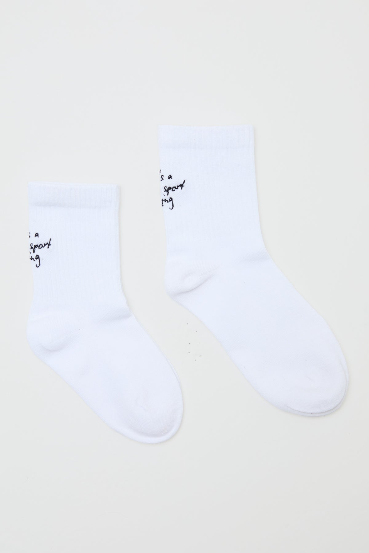 Socks, White