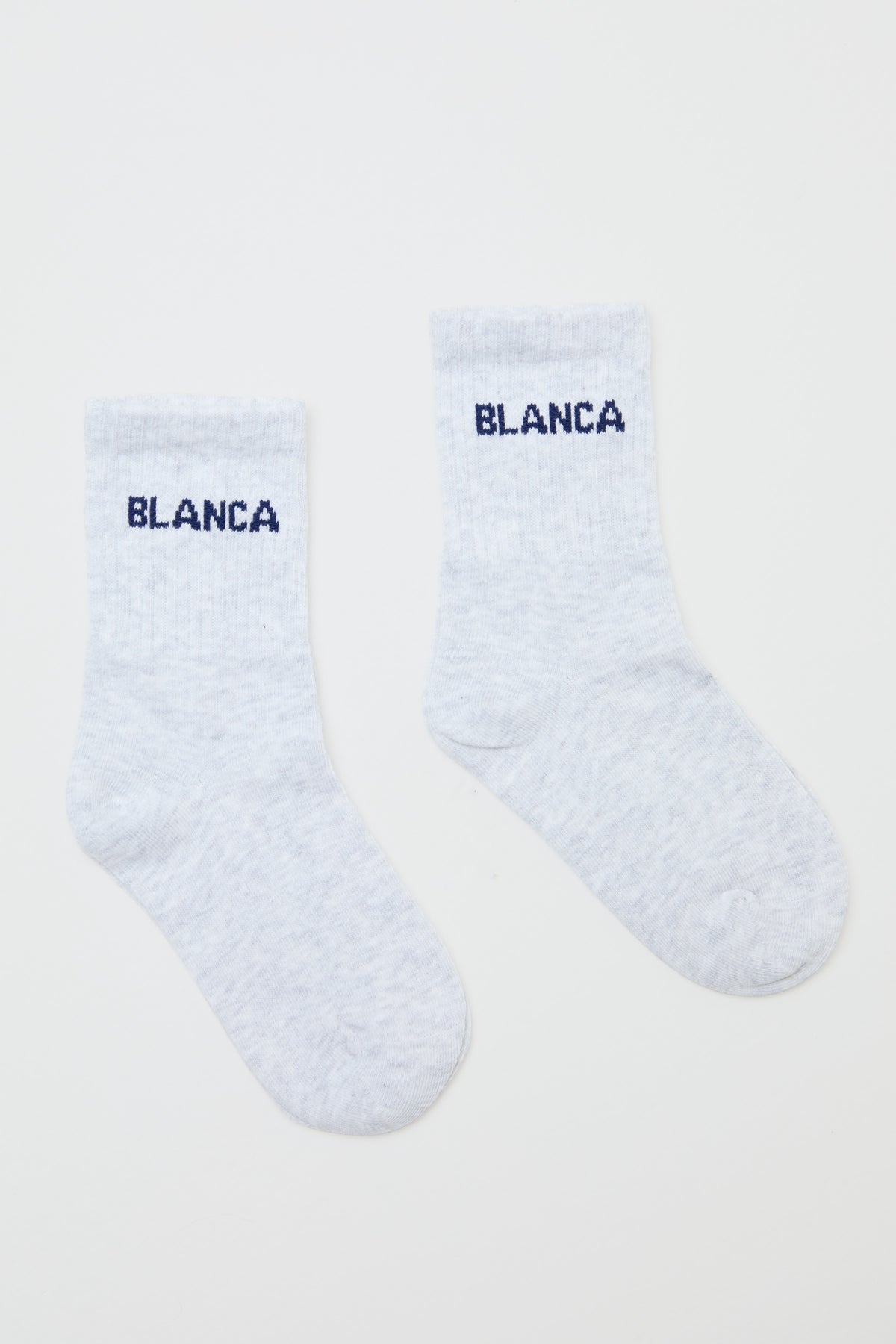 Socks- Marl Grey, Navy