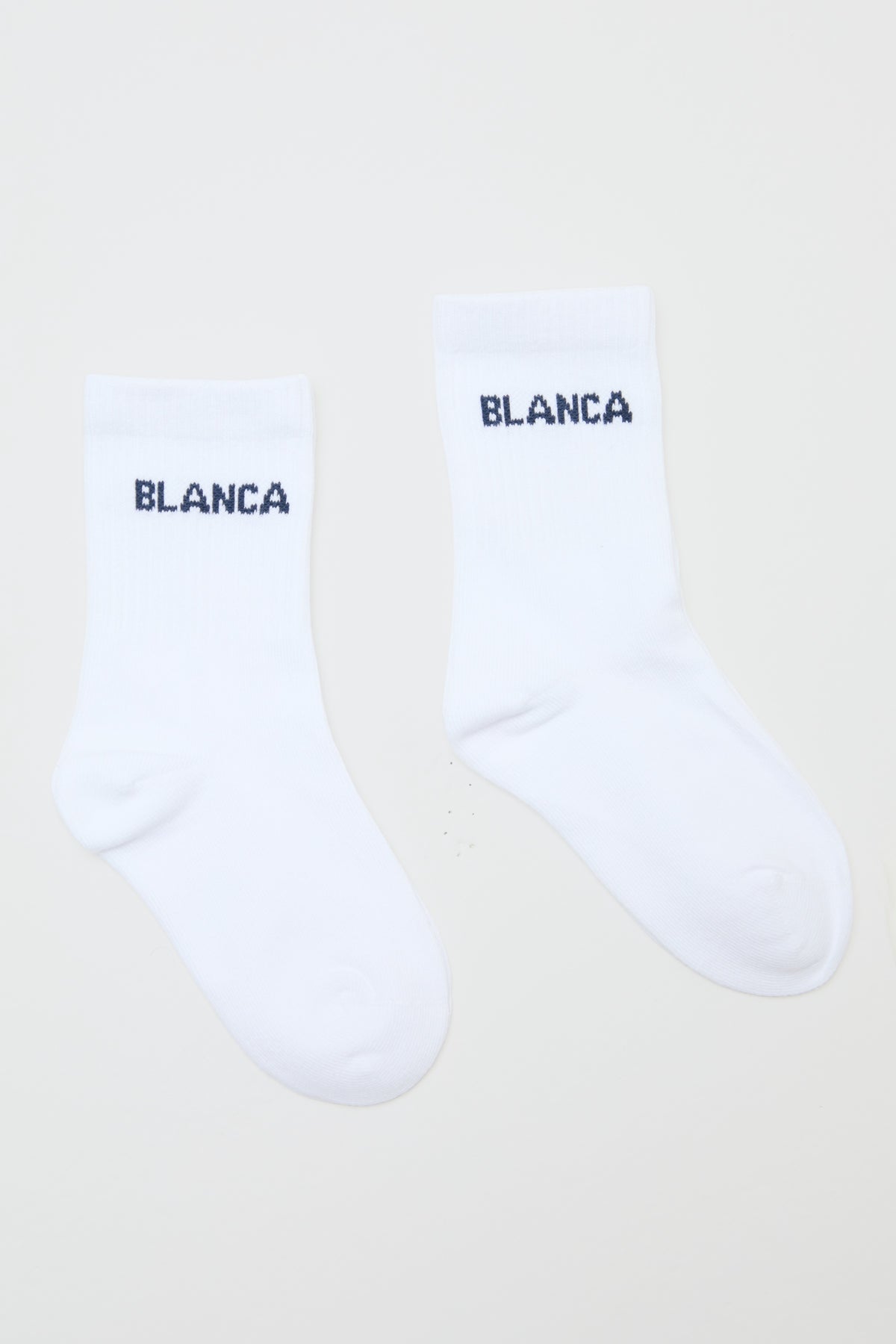 Socks- White, Petrol