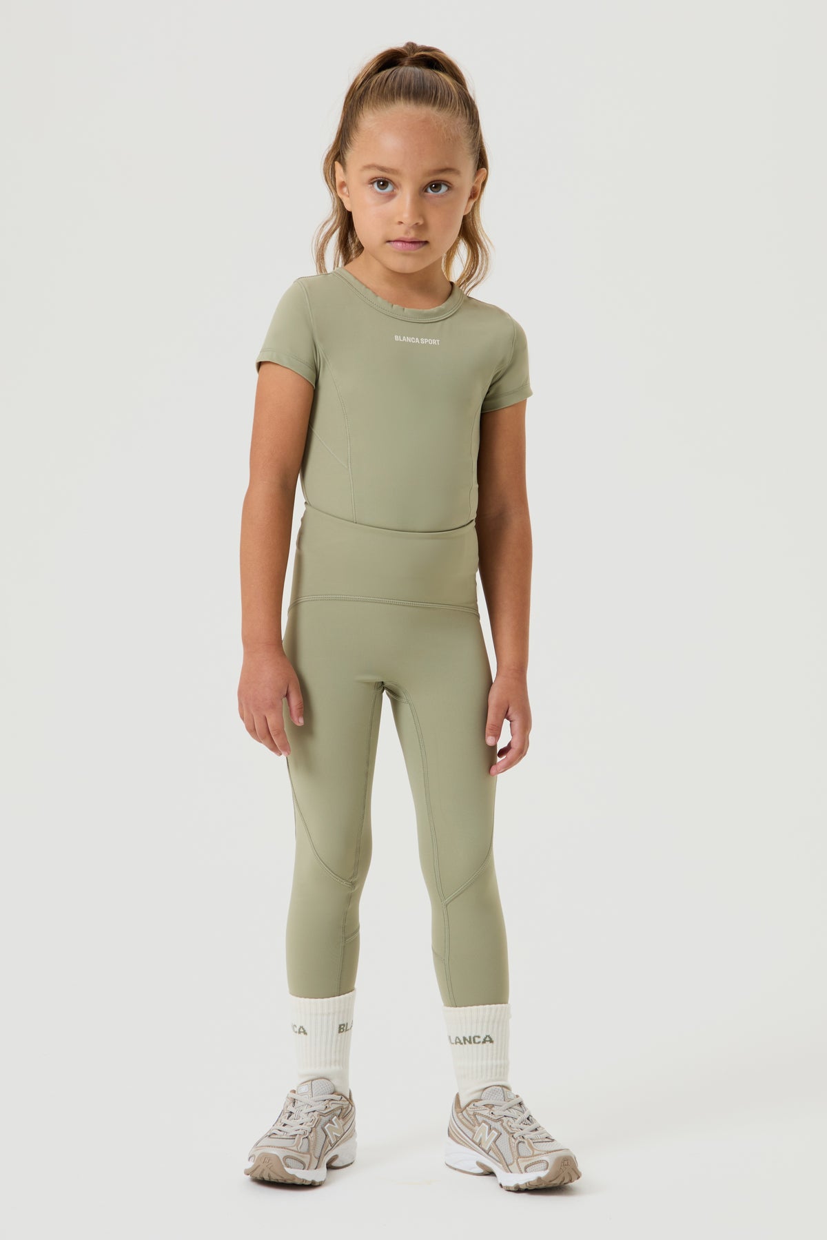Active Set- Khaki - Younger Girls