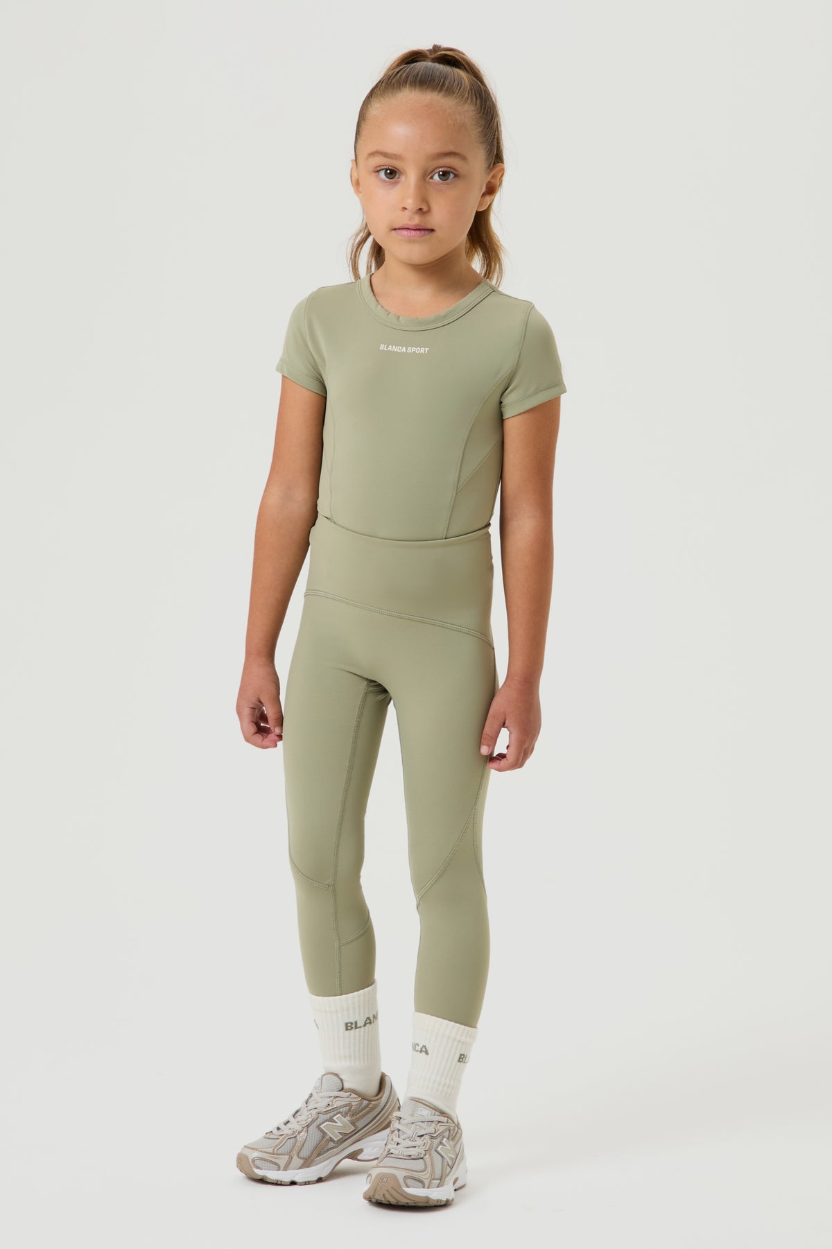 Active Set- Khaki - Younger Girls