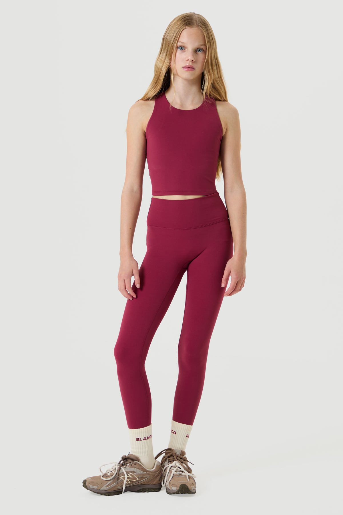 Active Set- Merlot Red - Older Girls