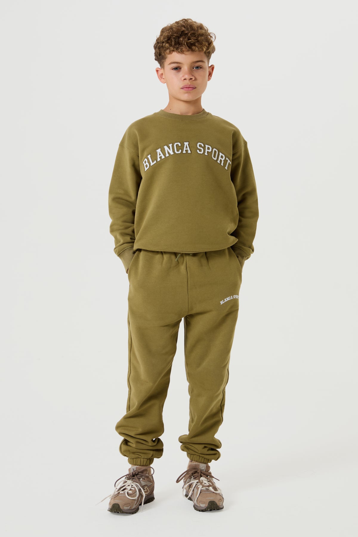 Varsity Tracksuit, Dark Olive