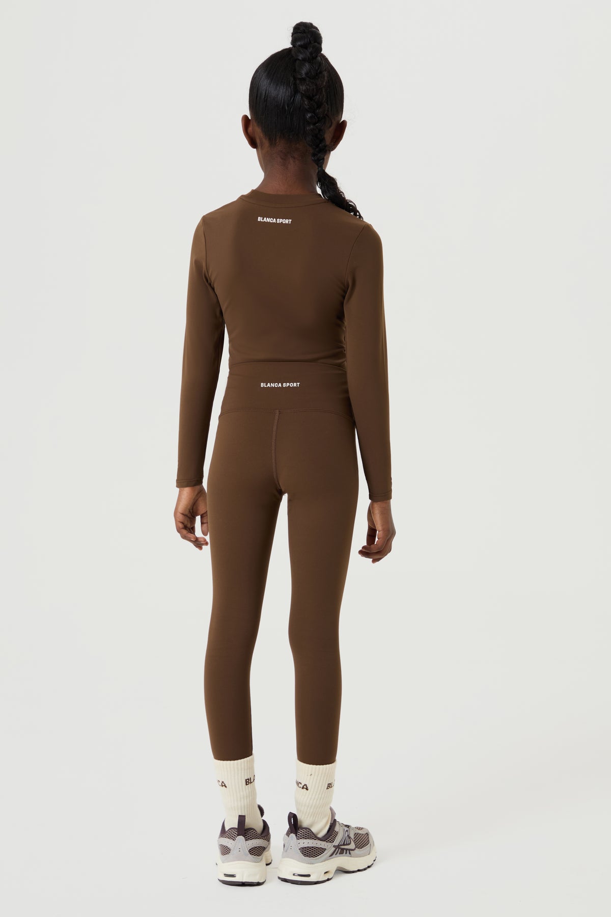 Active Set- Chocolate Brown - Younger Girls