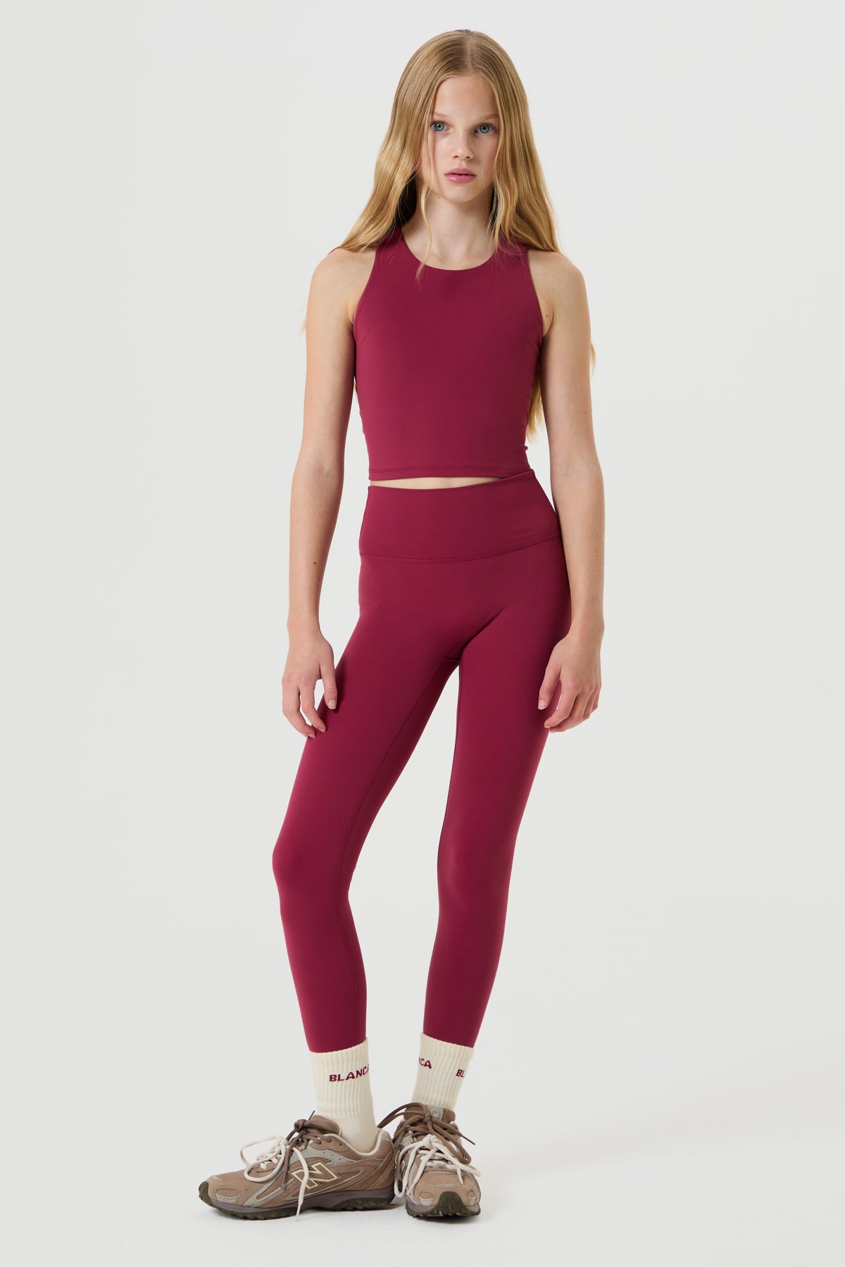 Active Set- Merlot Red - Older Girls