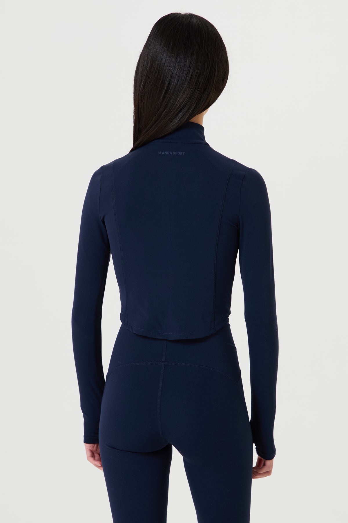 Active Full Zip Jacket- Navy - Older Girls