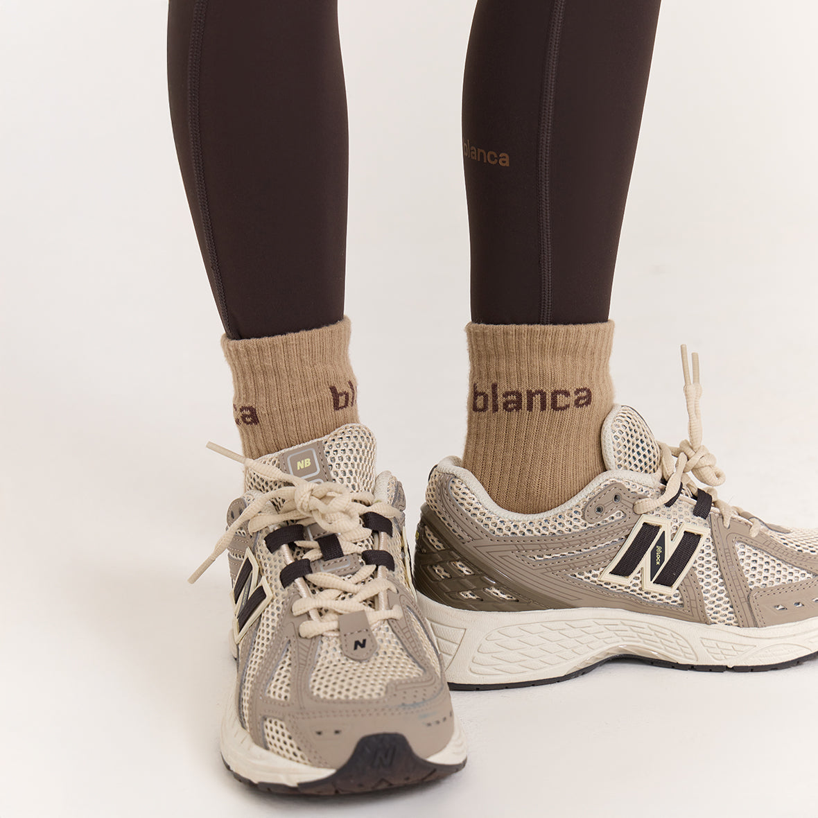 Socks- Light Brown, Espresso