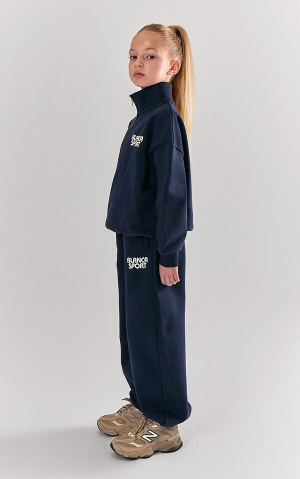 Half Zip Tracksuit, Navy