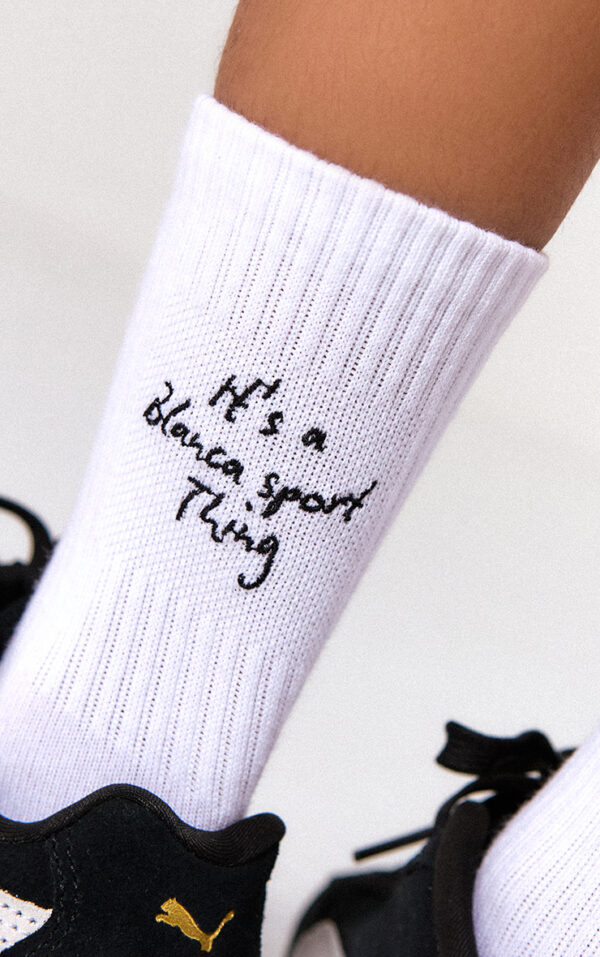 Socks, White