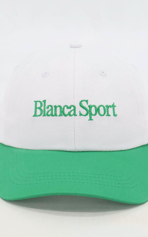 Blanca Sport, Two-Tone Dad Cap, Green White