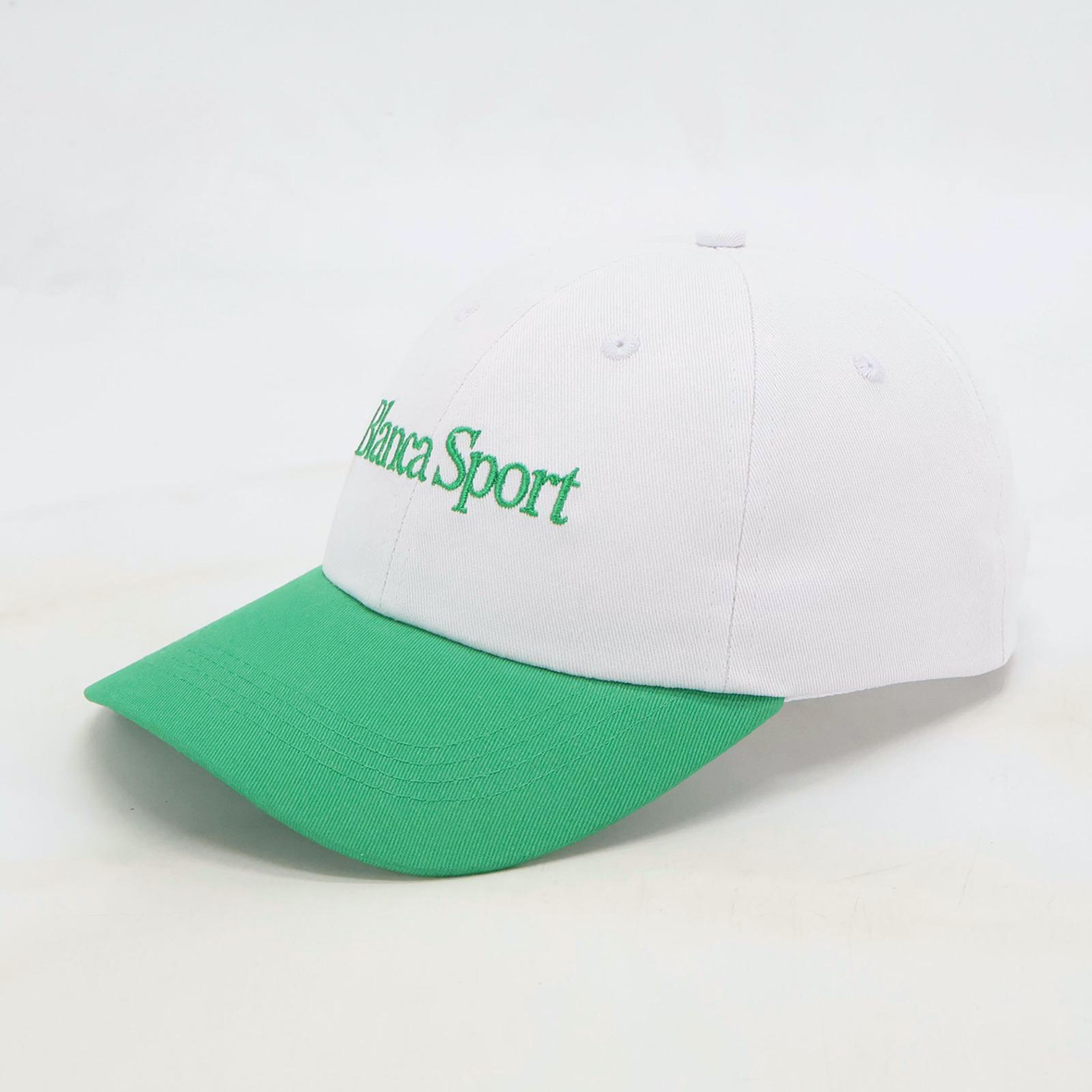 Blanca Sport, Two-Tone Dad Cap, Green White - Image 2