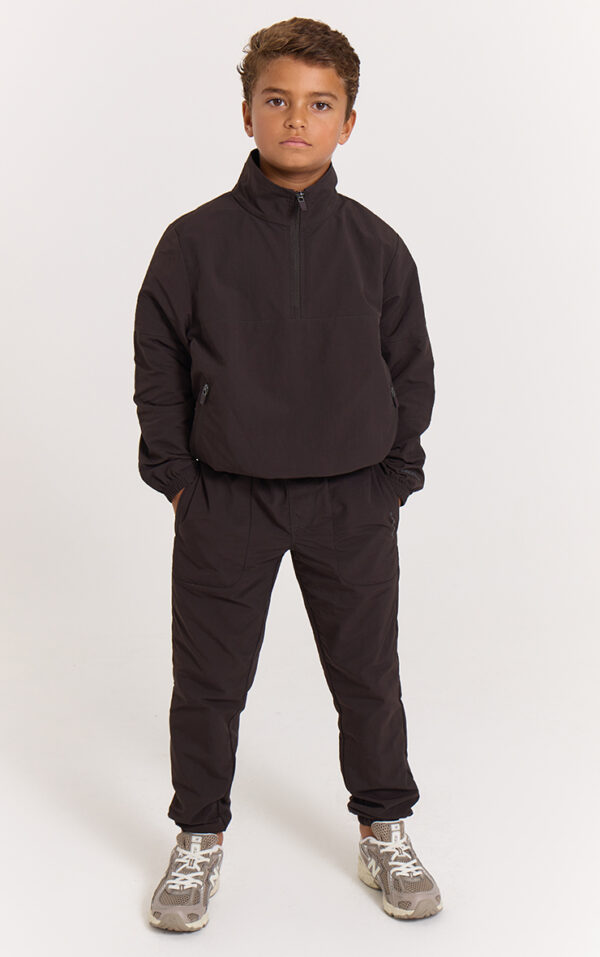 Technical Windbreaker Tracksuit- Espresso