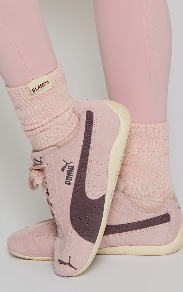 Knitted Socks- Dusky Pink