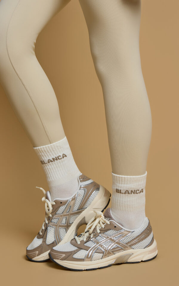 Socks- Light Cream, Mocha